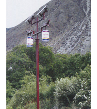 路灯厂家案例：西藏芒康太阳能路灯