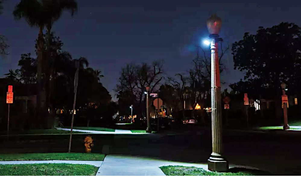 美国洛杉矶拨6500万美金装太阳能路灯